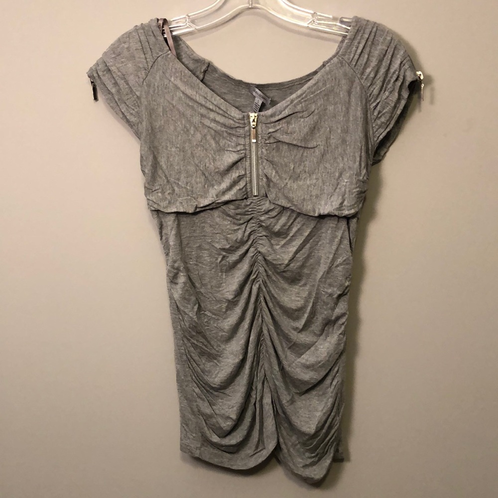 Linea Domani Ruched T Shirt